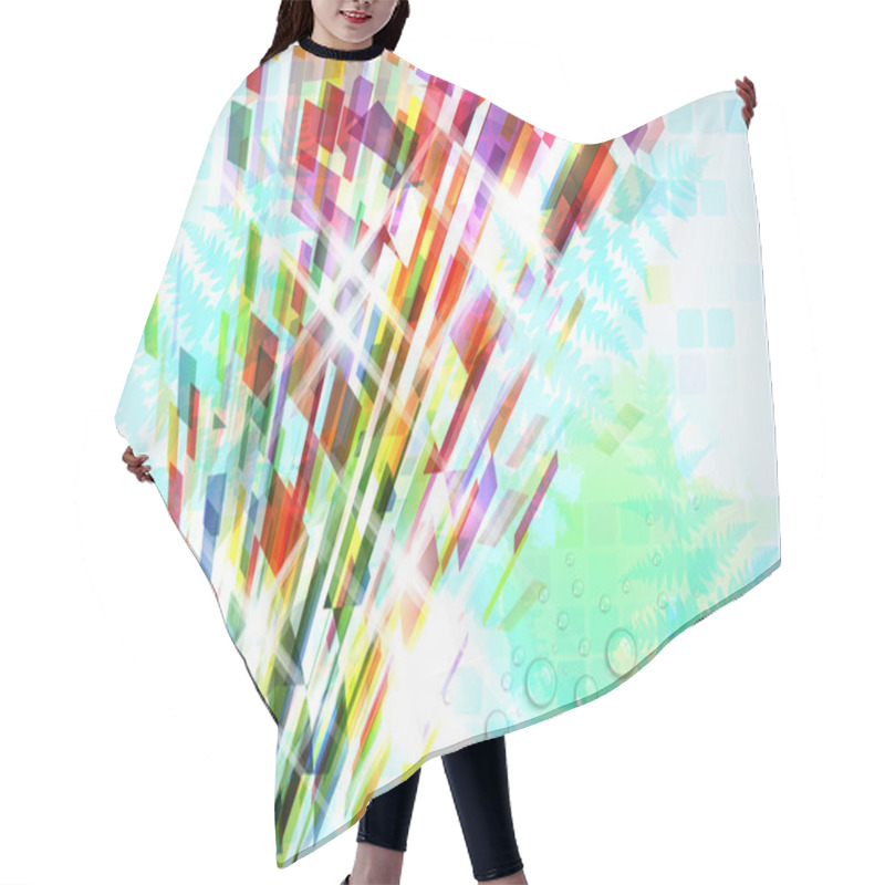 Personality  Abstract Background Hair Cutting Cape