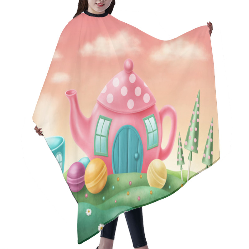 Personality  Fantasy Houses  Hair Cutting Cape