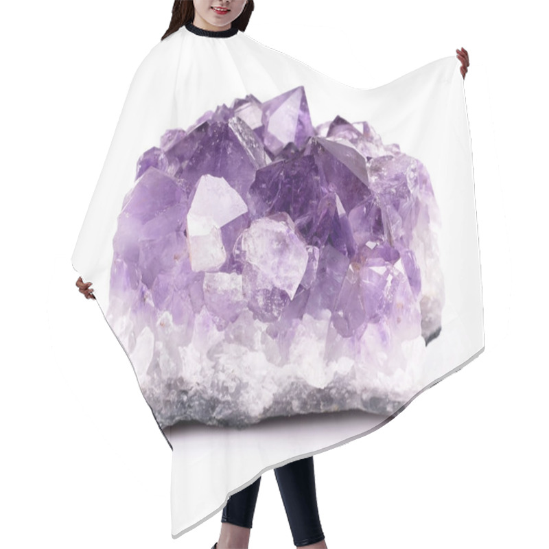 Personality  Amethyst Druse Hair Cutting Cape