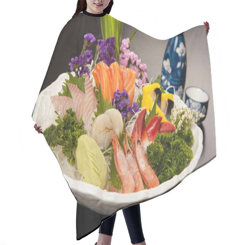 Personality  Japanese Cuisine Hair Cutting Cape