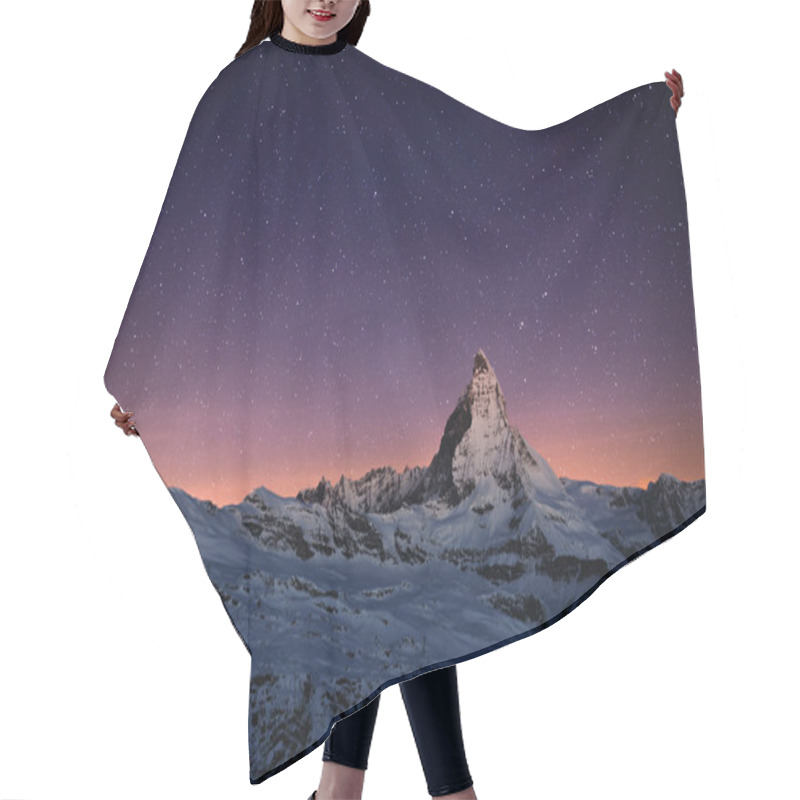 Personality  The Matterhorn Peak Switzerland Hair Cutting Cape