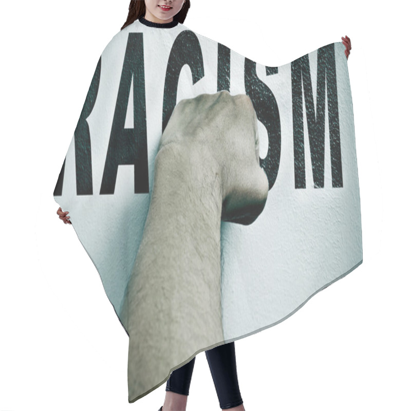 Personality  Fight Against Racism Hair Cutting Cape