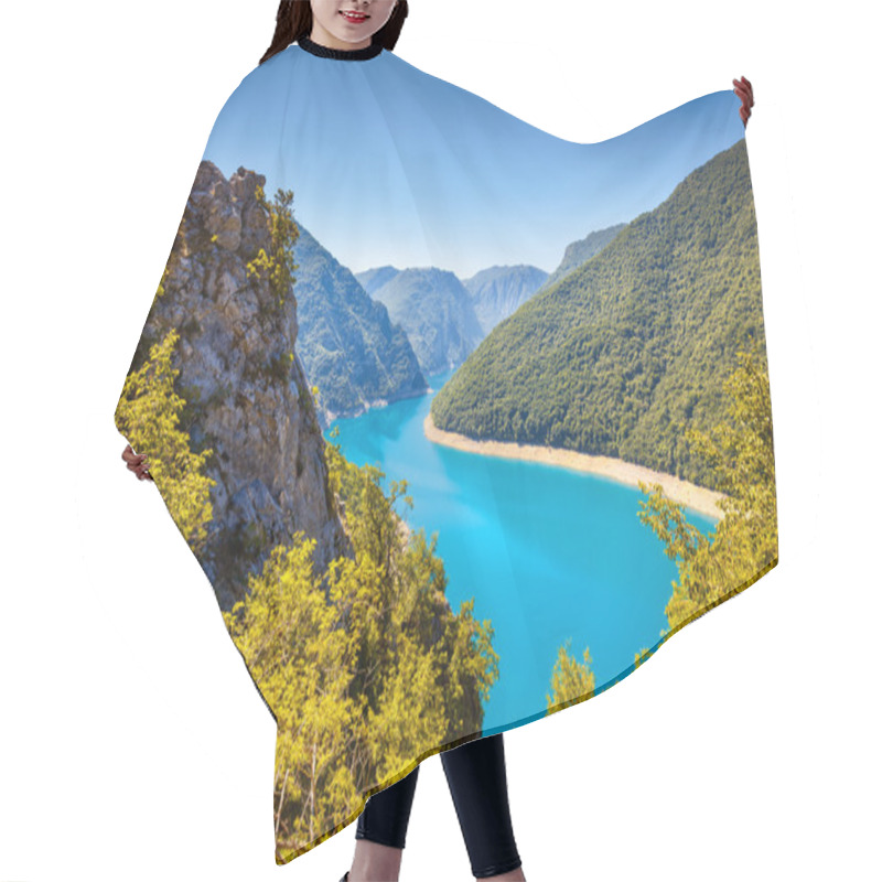 Personality  The Piva River In Montenegro Hair Cutting Cape