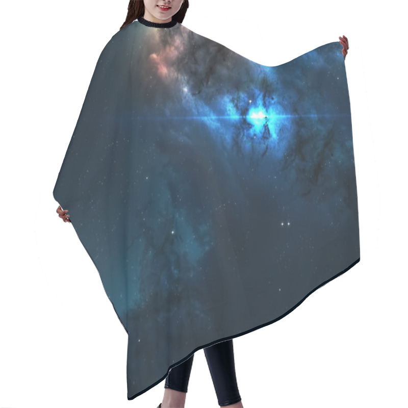 Personality  Star Field In  Deep Space Many Light Years Far From The Earth Hair Cutting Cape