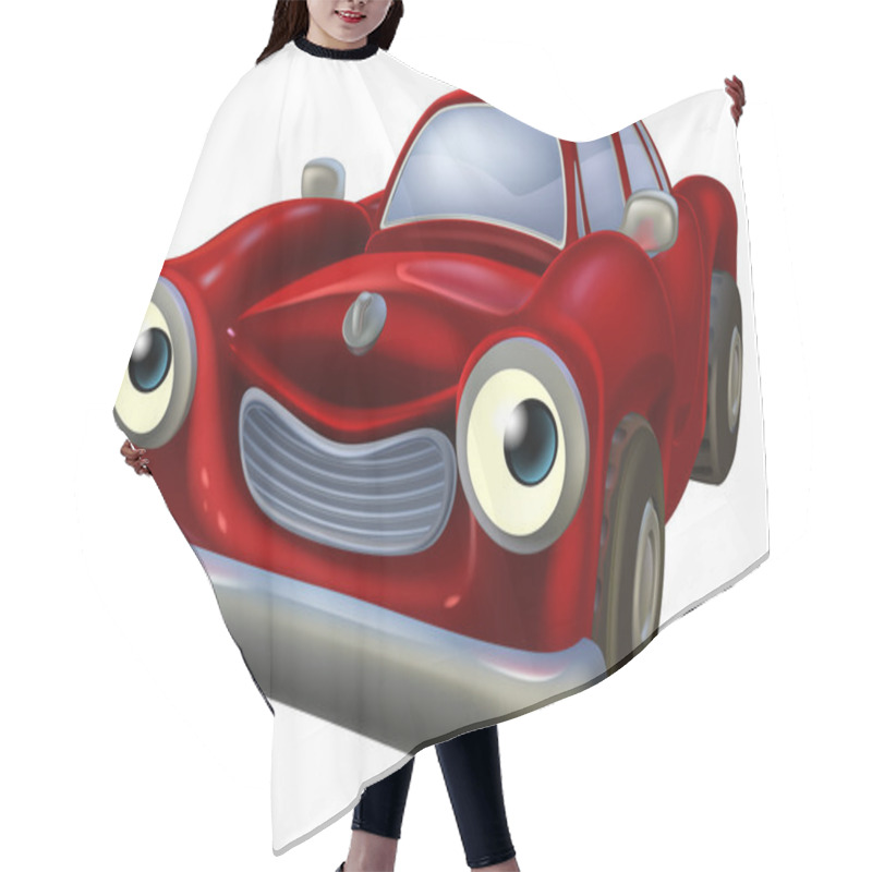 Personality  Car Cartoon Character Hair Cutting Cape