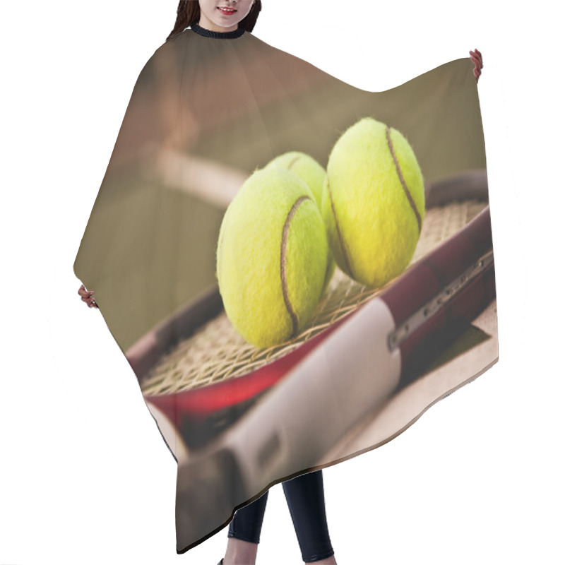 Personality  Tennis Hair Cutting Cape