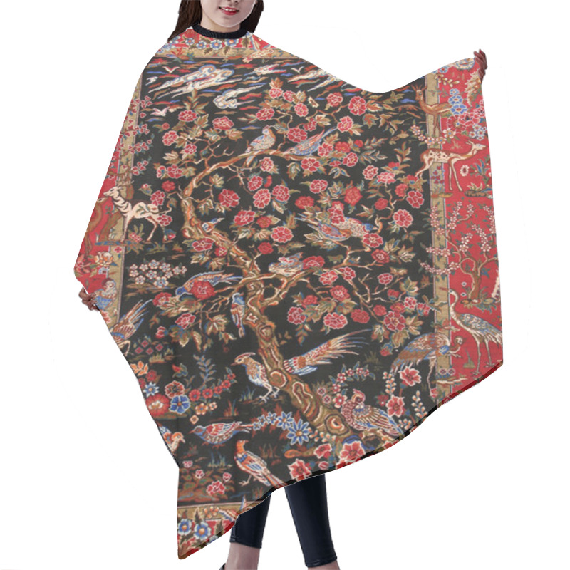 Personality  Background Turkish Silk Carpet Hair Cutting Cape