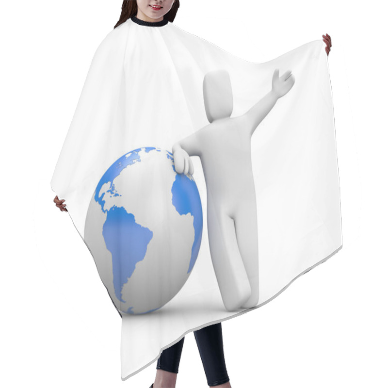 Personality  Hello World Hair Cutting Cape