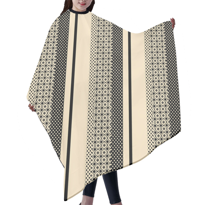 Personality  Geometry Texture Classic Modern Repeat Pattern Hair Cutting Cape