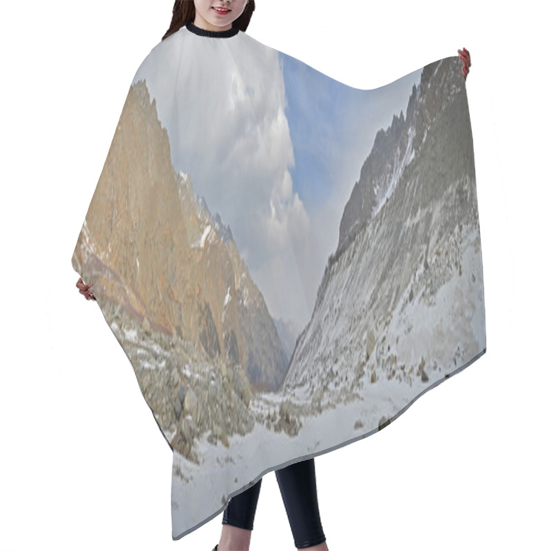 Personality  Mountain Landscape Hair Cutting Cape