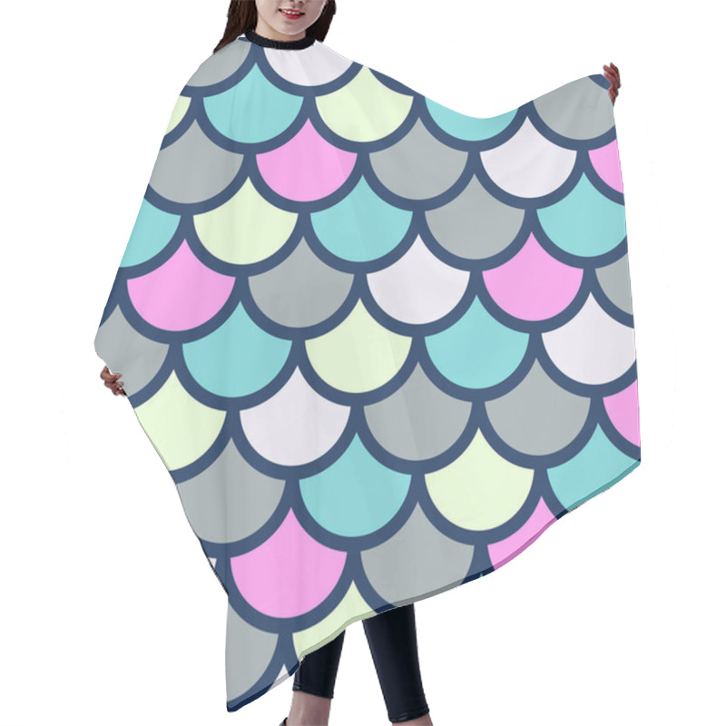 Personality  Japanese Seamless Pattern Hair Cutting Cape