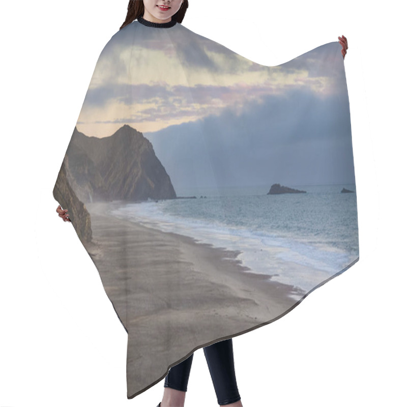 Personality  Beautiful Empty Beaches At Sunrise In Point Reyes, California Hair Cutting Cape