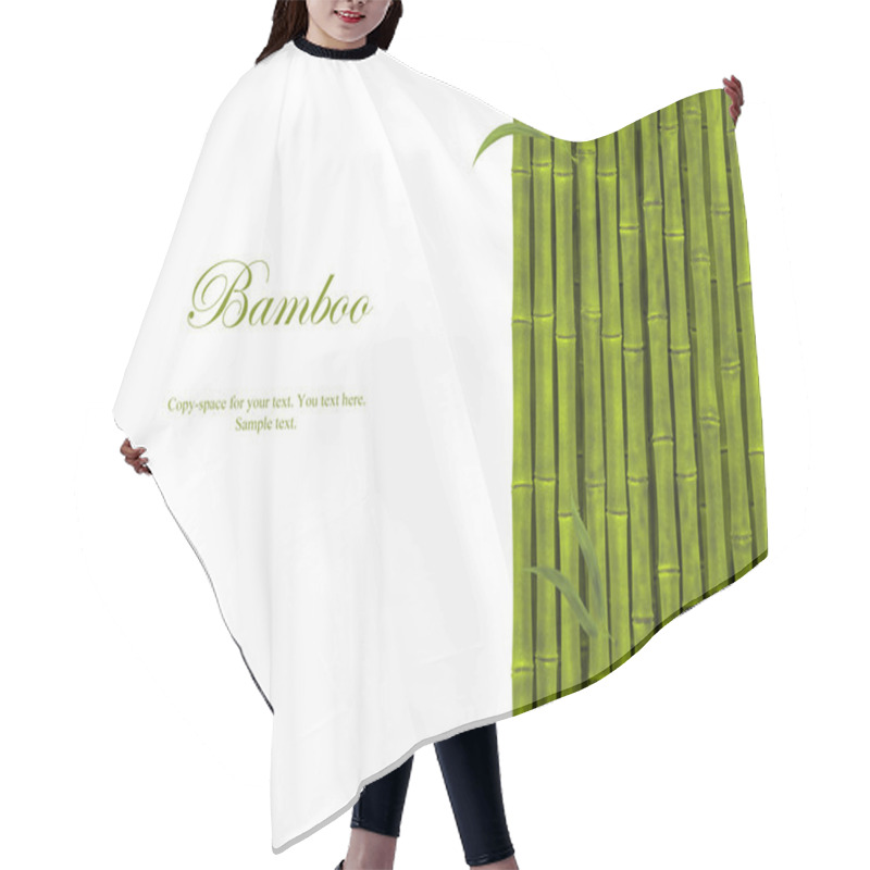 Personality  Bamboo Hair Cutting Cape