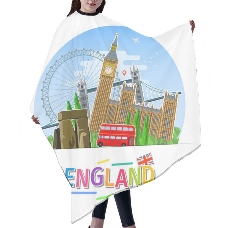 Personality  Traveling Or Studying English Hair Cutting Cape