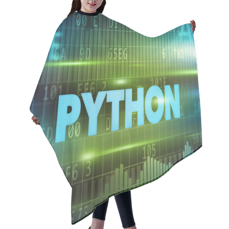 Personality  Python Concept Hair Cutting Cape