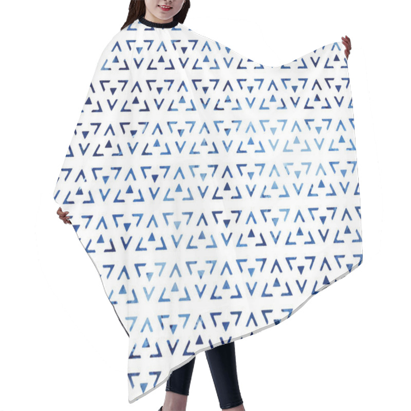 Personality  Geometry Texture Repeat Modern Pattern Hair Cutting Cape