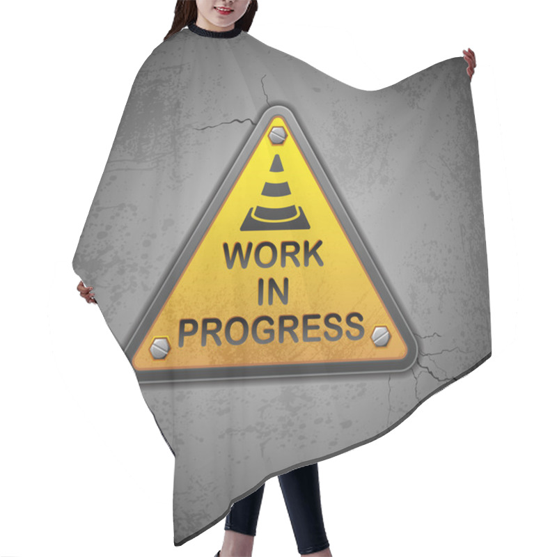 Personality  Work In Progress Hair Cutting Cape