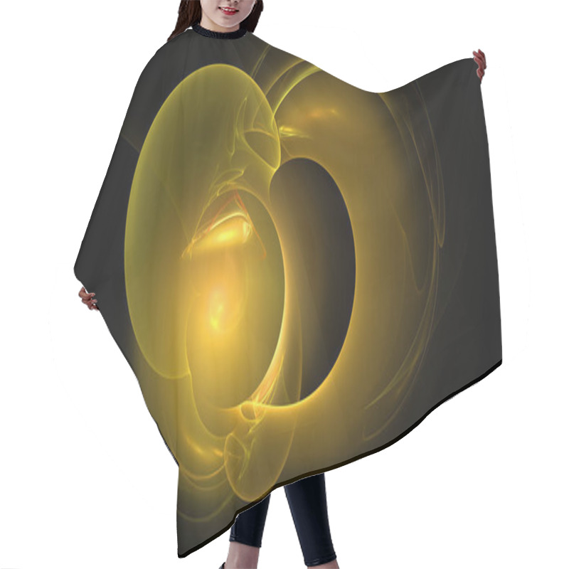 Personality  Solar Sun Corona With Protuberances Hair Cutting Cape