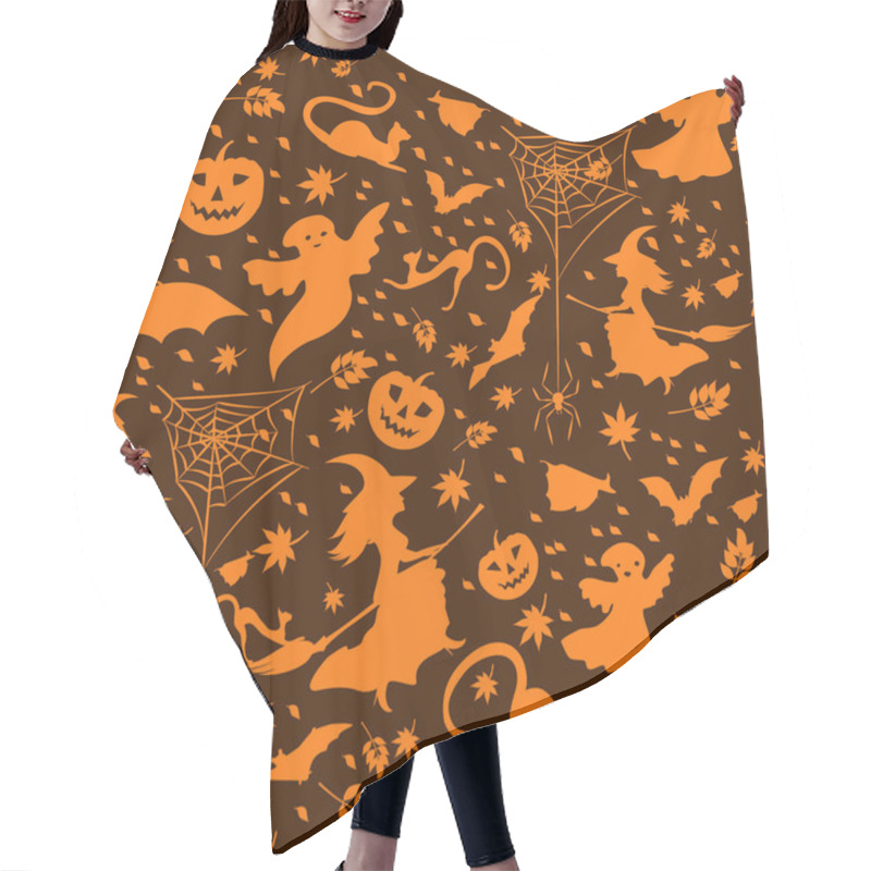 Personality  Halloween Background Hair Cutting Cape