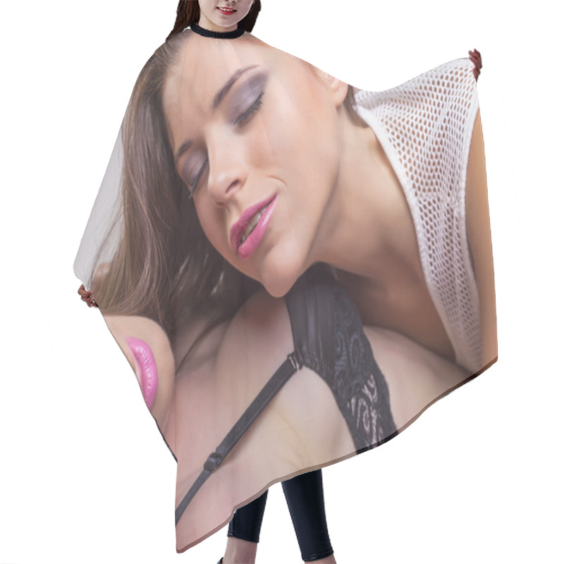 Personality  Two Lesbian Women  Hair Cutting Cape