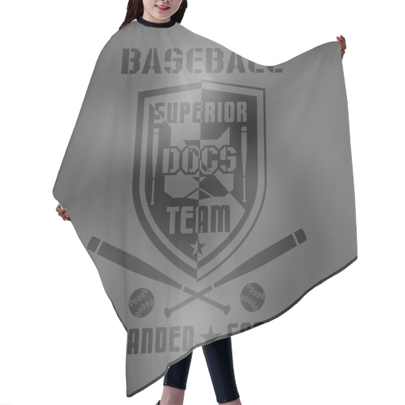 Personality  Baseball Sport Emblem 2: Dark Hair Cutting Cape