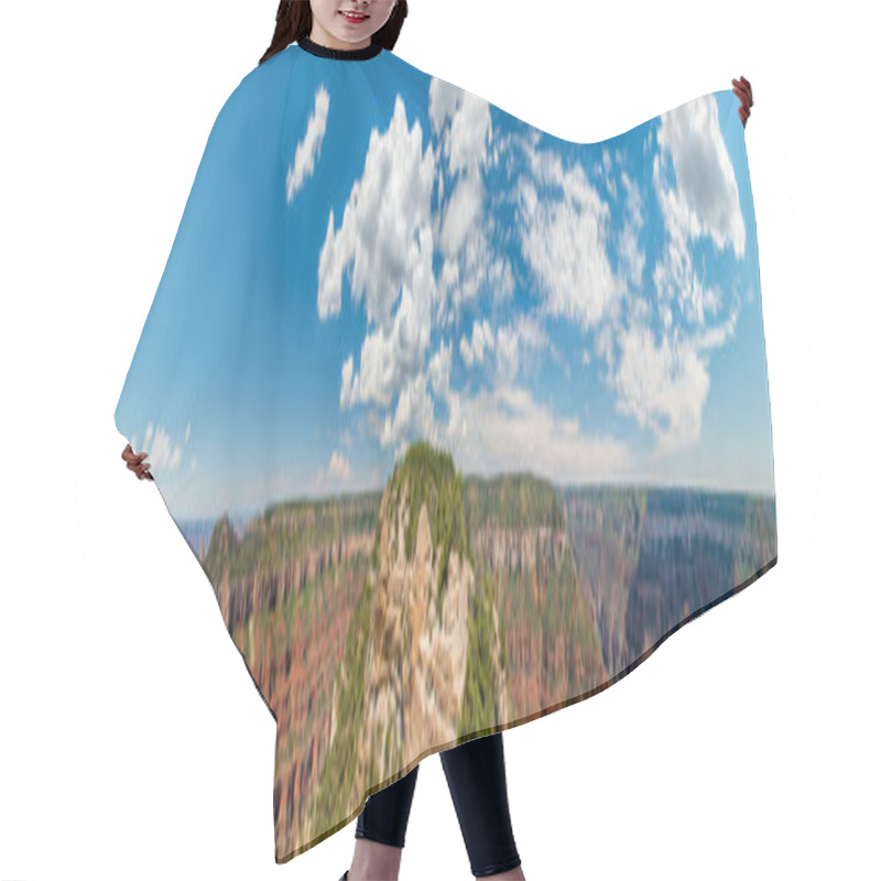 Personality  Grand Canyon View Panorama From North Rim Hair Cutting Cape