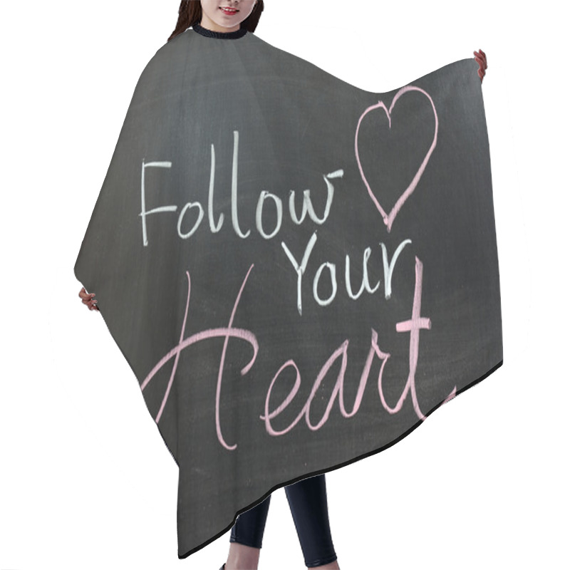 Personality  Follow Your Heart Hair Cutting Cape