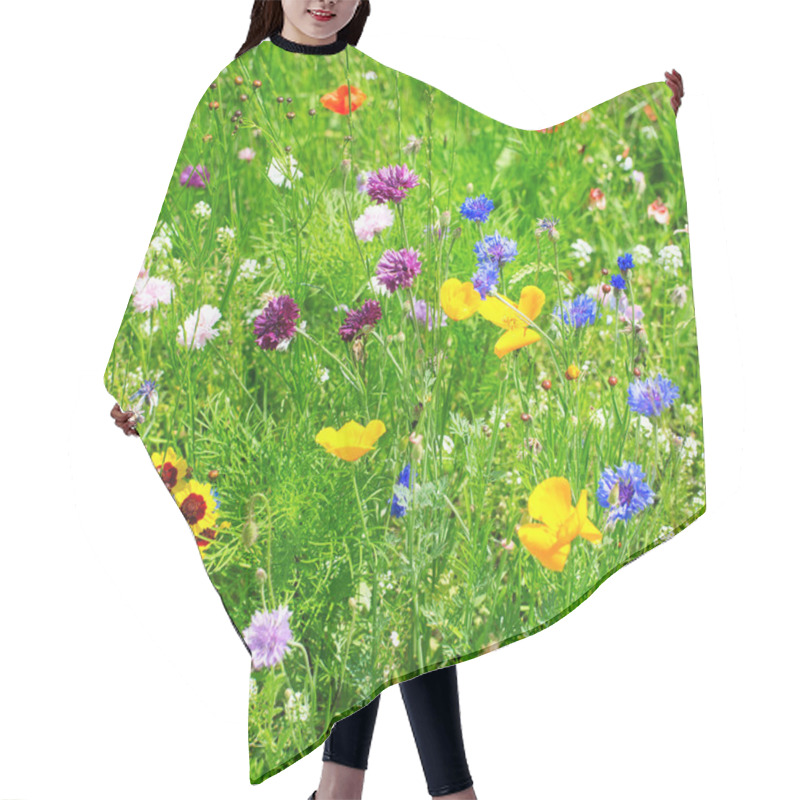 Personality  Wild Flowers Hair Cutting Cape