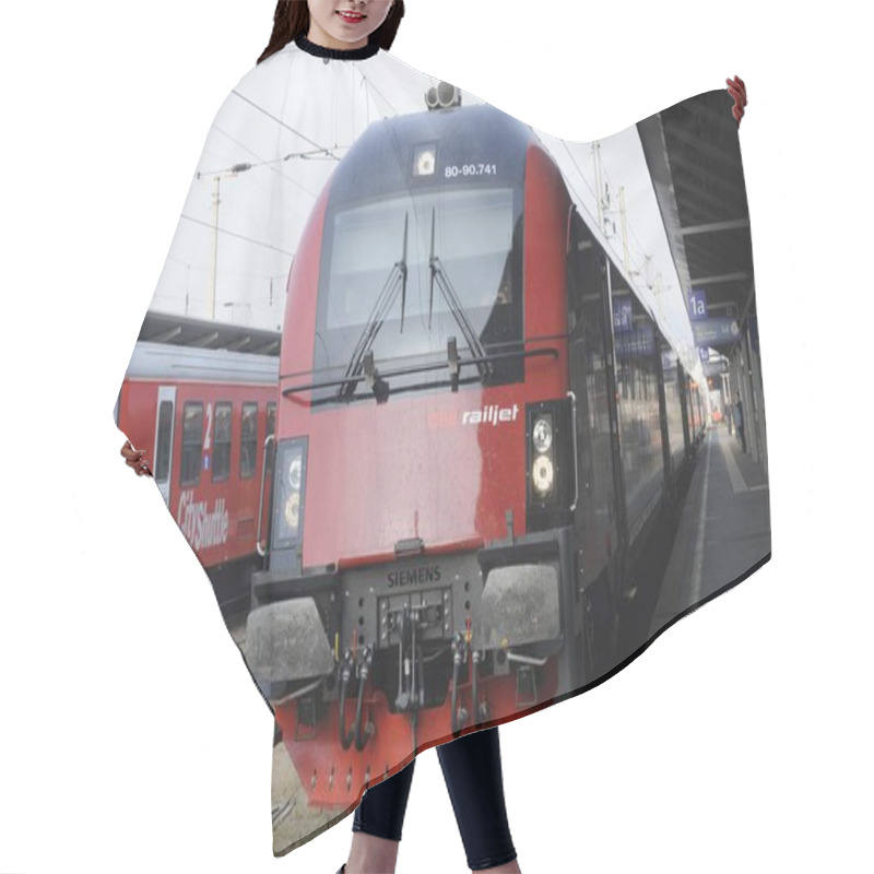 Personality  The Train Is Impoprtant In The Infrastructure Hair Cutting Cape