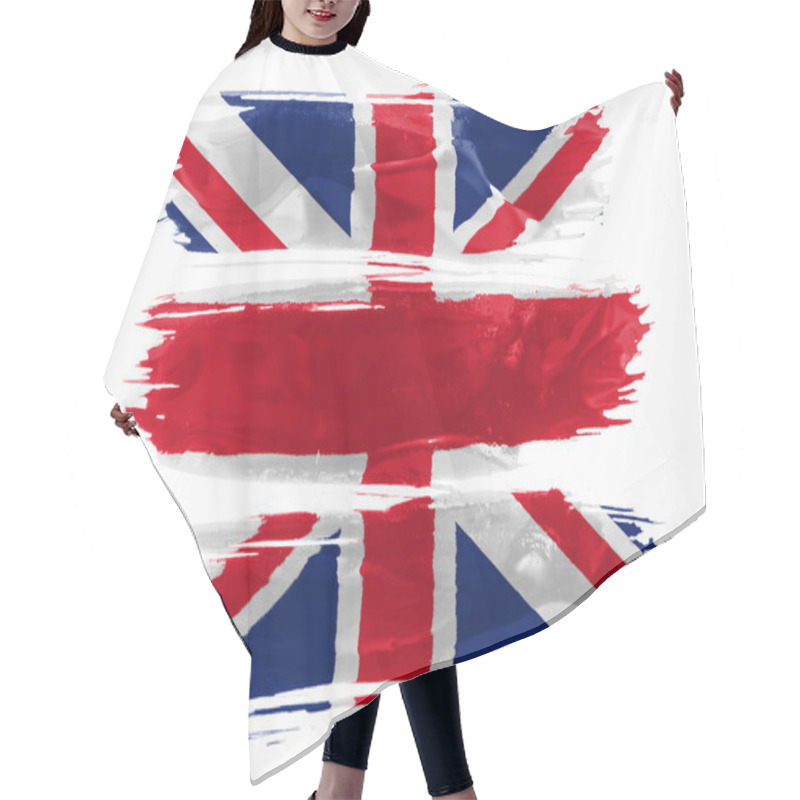 Personality  The British Flag Hair Cutting Cape