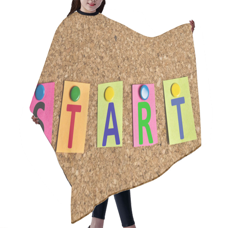 Personality  Start Word Hair Cutting Cape