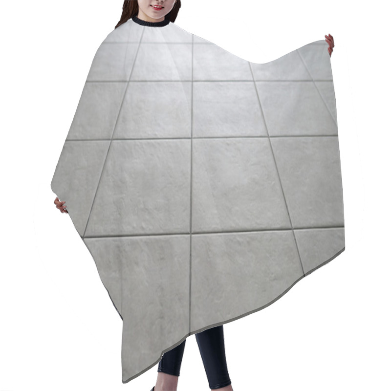 Personality  Tiled Floor Hair Cutting Cape