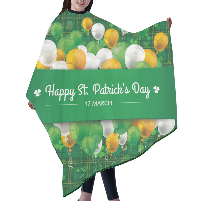 Personality  St Patricks Day Hair Cutting Cape