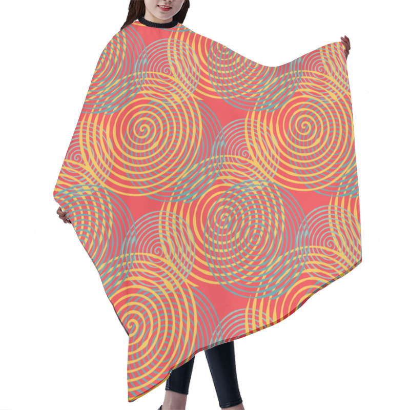 Personality  Abstract Background Hair Cutting Cape