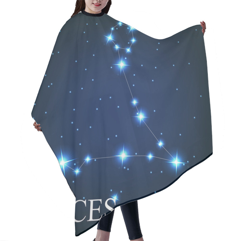 Personality   Of The Pisces Zodiac Sign Of The Beautiful Bright Stars O Hair Cutting Cape