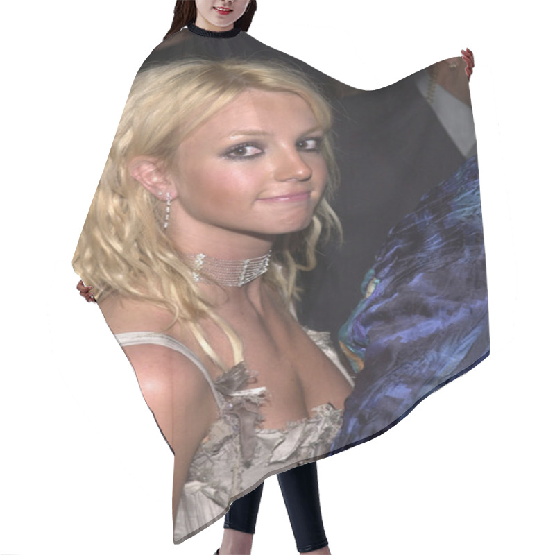 Personality  Britney Spears Hair Cutting Cape