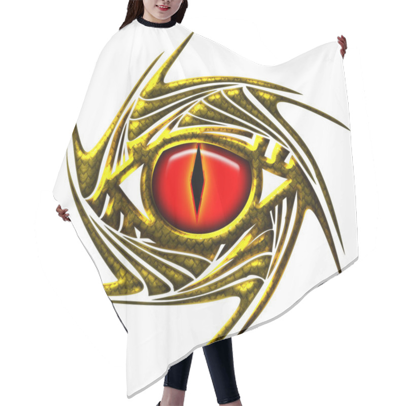 Personality  Dragon Eye, Dragoneye - Golden Hair Cutting Cape