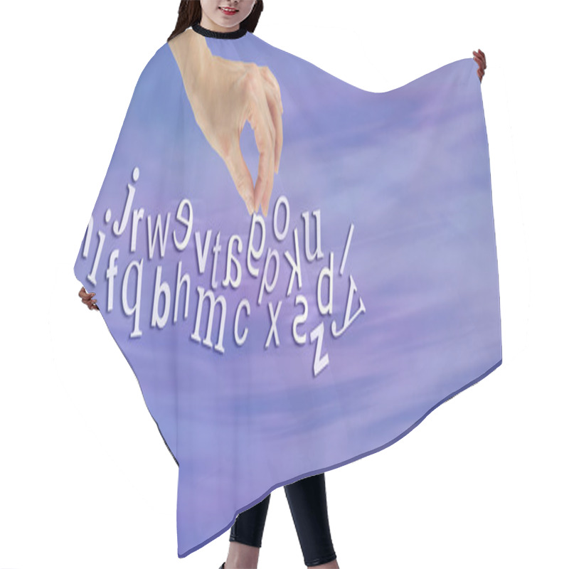 Personality  Pinpointing Dyslexia Website Banner Hair Cutting Cape