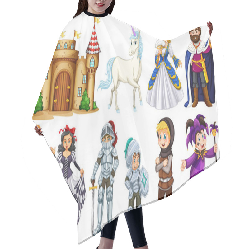 Personality  Different Characters In Fairy Tales Hair Cutting Cape