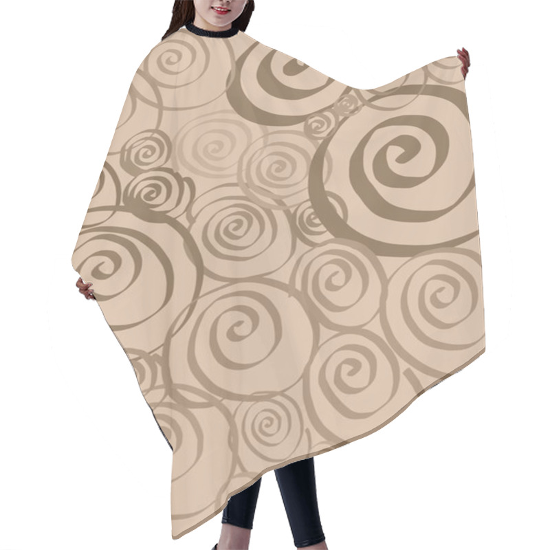 Personality  Spirals Classic Hair Cutting Cape