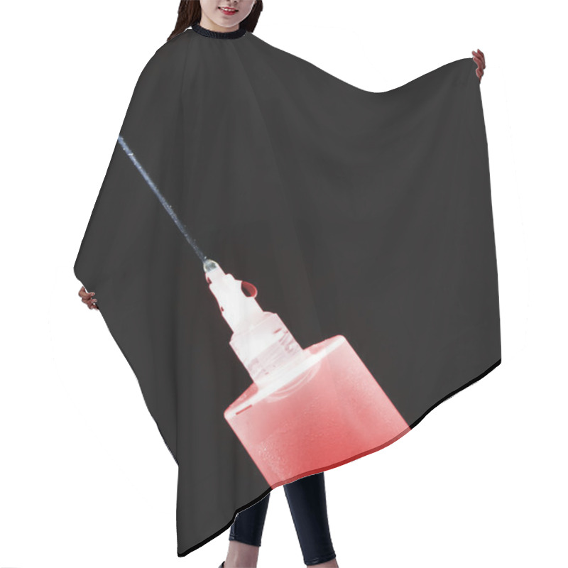 Personality  Syringe Hair Cutting Cape