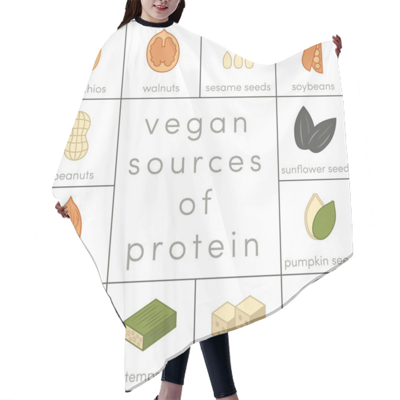 Personality  Vegan Sources Of Protein Hair Cutting Cape