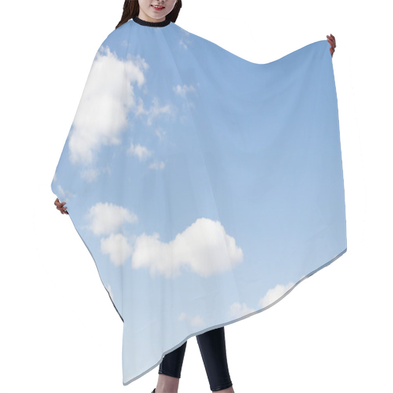 Personality  Clouds In Blue Sky Hair Cutting Cape