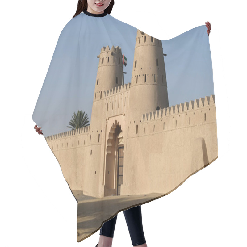 Personality  Al Ain Jahili Fort Hair Cutting Cape