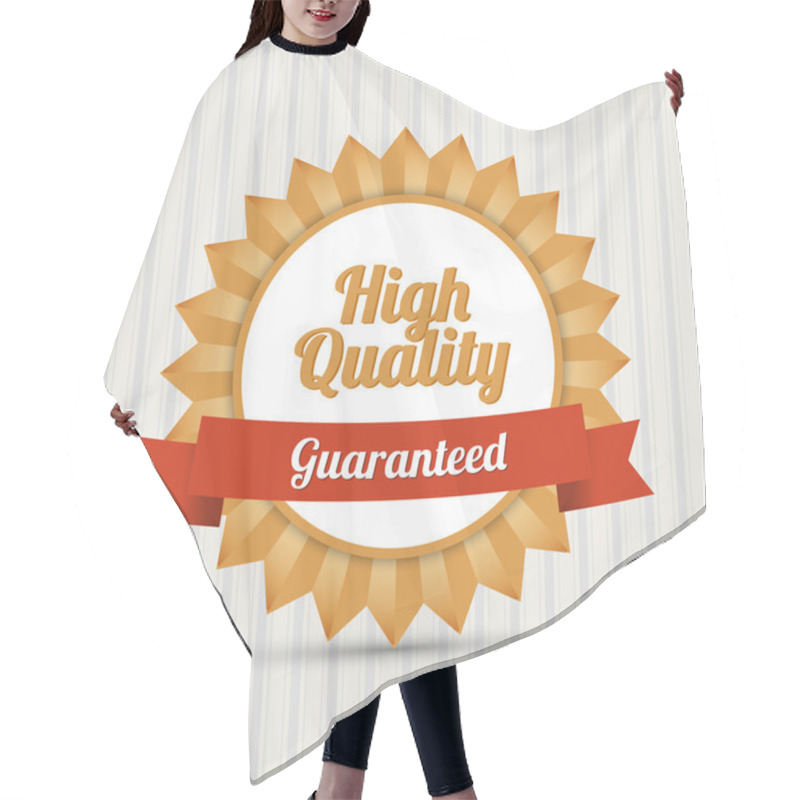 Personality  High Quality Badge - Guaranteed Hair Cutting Cape