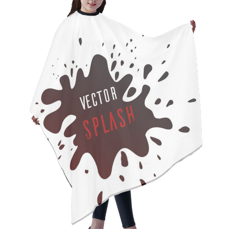 Personality  Cover With Vector  Spray Hair Cutting Cape