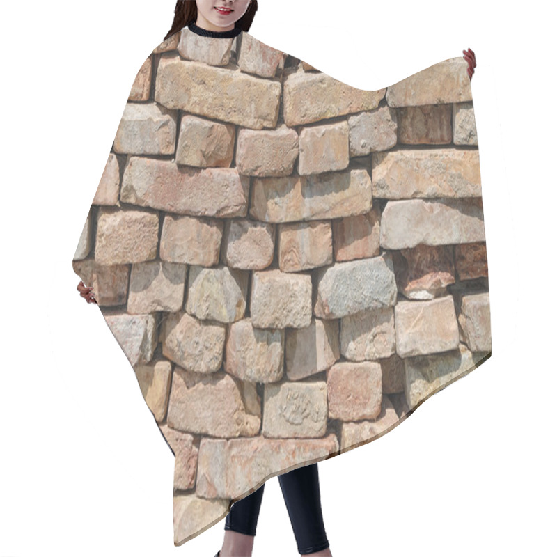 Personality  Brick Wall Pattern, Old Look, Great For Design Hair Cutting Cape