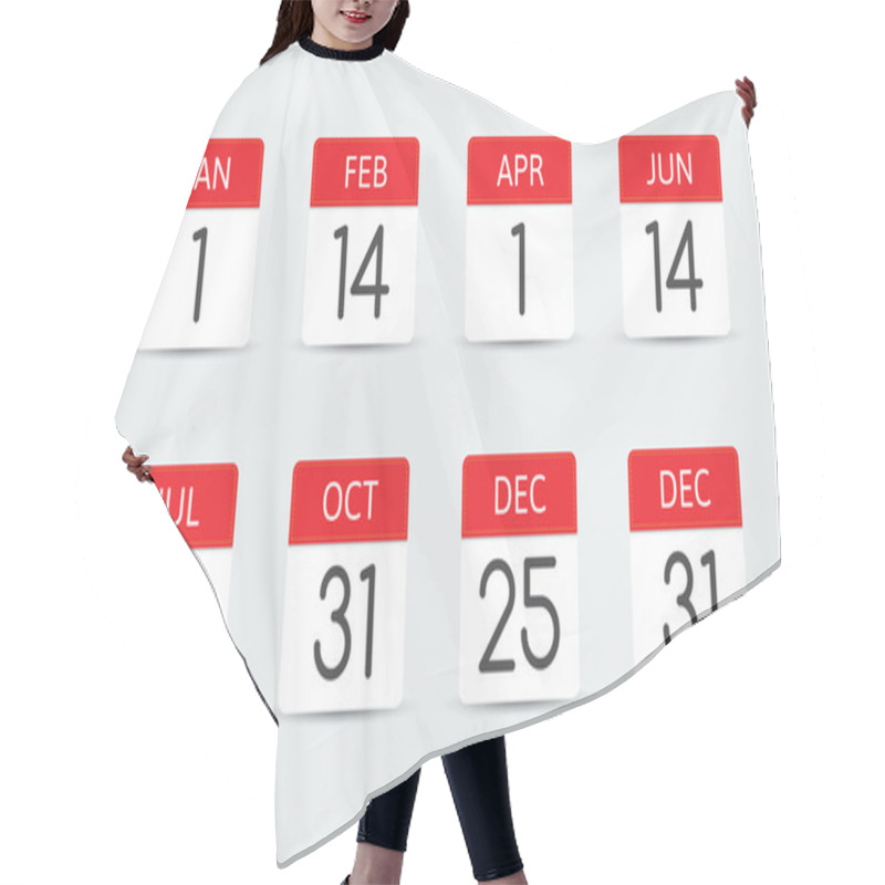 Personality  Federal Holiday Calendar In The USA Hair Cutting Cape