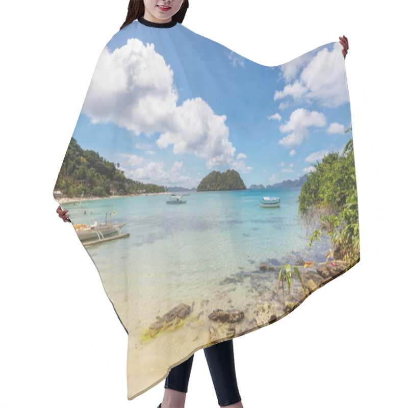 Personality  Amazing Scenic View Of Sea  Hair Cutting Cape