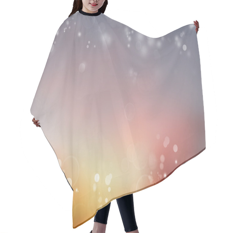 Personality  Abstract Background Hair Cutting Cape